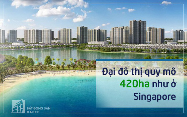 Lộ diện hình ảnh đại đô thị như ở Singapore tại VinCity Ocean Park