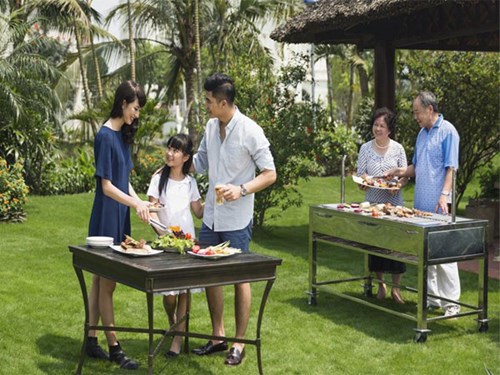 Vườn nướng BBQ Vinhomes Riverside