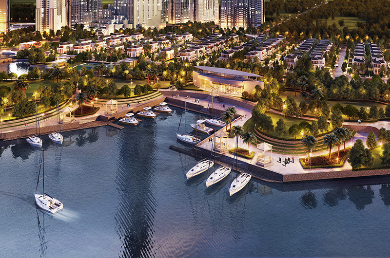 Bến du thuyền Marina Vinhomes Central Park