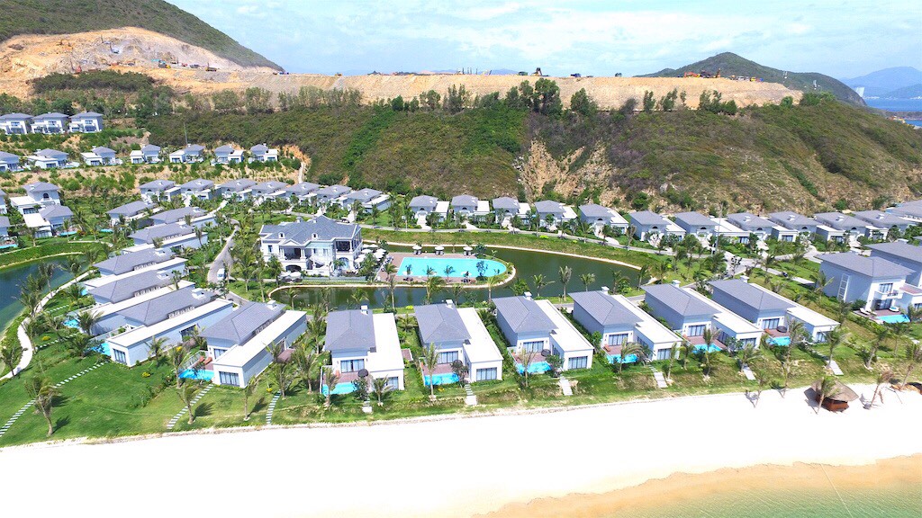 Tiến độ xây dựng biệt thự Golf Land Nha Trang