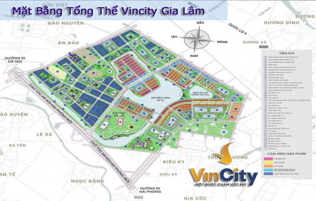 Mặt bằng tổng thể Vincity Ocean Park - Gia Lâm, Hà Nội